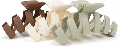 Pinces à cheveux pinces à griffes solides pour cheveux épais | pinces à cheveux modernes pour femmes | accessoires de coiffure idéaux pour un usage quotidien fabriqués par arise. DIAYTAR COTE D'IVOIRE est la boutique en ligne idéale pour les consommateurs qui cherchent à découvrir de nouvelles marques et de nouveaux produits. Avec une large sélection de produits, les clients peuvent découvrir de nouvelles marques et de nouveaux produits qui ne sont pas disponibles ailleurs. DIAYTAR COTE D'IVOIRE est le partenaire idéal pour les consommateurs qui cherchent à élargir leurs horizons et à essayer de nouvelles choses.