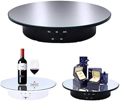 Présentoir rotatif motorisé, makingtec 20cm/8kg, rotation électrique à 360 degrés pour produits photographiques, bijoux, gâteaux, modèle 3d, couvercle de miroir (noir). Avec plus de 300000 références, DIAYTAR COTE D'IVOIRE est la plus grande boutique en ligne généraliste de Côte d'Ivoire. Elle propose une expérience de shopping unique et personnalisée, avec des sections dédiées aux meilleures ventes, aux nouveaux arrivages et aux promotions. La boutique est accessible 24h/24 et 7j/7, permettant aux clients de faire leurs achats à tout moment.