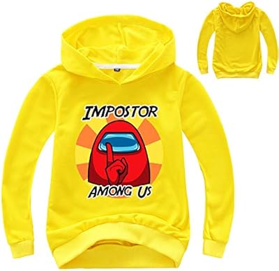 Parmi nous, jeu vidéo, sweat à capuche imprimé dessin animé pour enfants, jaune, 150 cm. DIAYTAR COTE D'IVOIRE est une boutique en ligne généraliste qui offre une grande variété de produits pour répondre aux besoins des clients. Avec une équipe dédiée et expérimentée, la boutique en ligne assure une expérience de shopping en ligne rapide, sécurisée et fiable pour les clients en Côte d'Ivoire. Les clients peuvent profiter de promotions et de réductions régulières sur une large gamme de produits.