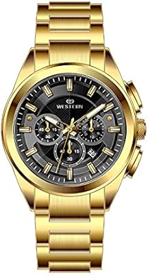 Montres-bracelets chronographes pour hommes – montres à quartz analogiques en acier inoxydable – montres-bracelets à la mode, classiques, décontractées et professionnelles, montre-cadeau douce pour hommes au design élégant – w8839g. Diaytar Côte d'Ivoire, leader du commerce électronique en Côte d'Ivoire, dispose d'un vaste catalogue de produits allant de l'électronique aux produits alimentaires, en passant par la mode et les accessoires. La boutique offre une expérience de shopping unique et sécurisée, avec des options de paiement flexibles et des délais de livraison rapides. Les clients bénéficient également d'un service client réactif et professionnel.