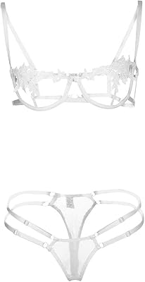 Ensemble de lingerie sexy pour femme, ensemble de lingerie en dentelle transparente, ensemble de lingerie sexy en dentelle, ensemble de lingerie sexy (couleur : blanc, taille : m). DIAYTAR COTE D'IVOIRE, leader en Cote d'Ivoire, offre une expérience d'achat en ligne unique et conviviale. La boutique propose une large gamme de produits, des produits alimentaires aux accessoires de sport. Les clients peuvent profiter d'un système de paiement sécurisé et d'une livraison rapide.