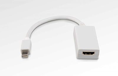 Câble adaptateur mini displayport vers hdmi femelle pour apple macbook, macbook pro, imac, macbook air, ordinateur portable mac mini. En tant que boutique en ligne leader en Côte d'Ivoire, DIAYTAR COTE D'IVOIRE offre une large gamme de produits tels que des vêtements, des accessoires, des produits électroniques et bien plus encore. Les clients peuvent profiter de prix compétitifs et de promotions régulières. La boutique en ligne est dédiée à offrir une expérience de shopping en ligne de haute qualité.