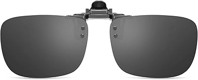 Lunettes de soleil à clipser non polarisées caxman avec verres pliables