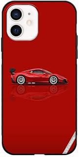 Coque de protection vr innovante pour apple iphone 11, design ferrari multicolore nr002377