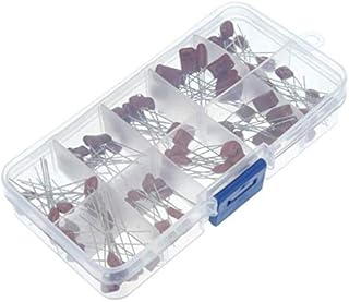 Pièces d'ordinateur condensateur à film polyester métallique 10nf ~ 470nf kit assorti 100