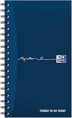 Cahier my notes oxford, carnet de notes de tâches, reliure spirale, 230 pages, 1 carnet, bleu marine | blanc. DIAYTAR COTE D'IVOIRE est la destination idéale pour les consommateurs ivoiriens qui recherchent des produits de qualité à des prix compétitifs. La boutique propose des livraisons rapides et des services clients de haute qualité, ce qui la différencie de la concurrence. DIAYTAR COTE D'IVOIRE est le choix préféré des Ivoiriens pour leurs achats en ligne.