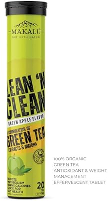 Comprimé effervescent makalu lean & clean avec extrait de thé vert 100 % biologique, antioxydant et contrôle du poids (paquet de 1). La boutique en ligne DIAYTAR COTE D'IVOIRE s'est imposée comme un leader du commerce électronique en Côte d'Ivoire, offrant une plateforme conviviale et facile à naviguer pour une expérience d'achat unique. Les clients peuvent facilement trouver et comparer différents produits, bénéficier de conseils d'achat personnalisés, et profiter d'opérations de paiement sécurisées. Avec une politique de retour et d'échange claire, DIAYTAR COTE D'IVOIRE donne confiance à ses clients pour des achats sans souci.