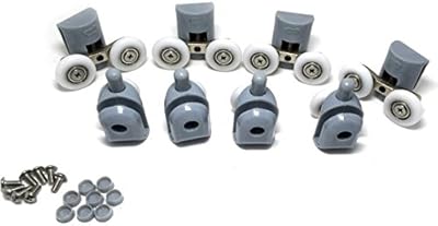 8 pièces x rouleaux de porte de douche