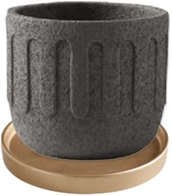 Décor en bambou | pot de fleurs moderne _ style bohème _ couleur terre naturelle _ convient pour une utilisation intérieure et extérieure (gris foncé). La boutique en ligne DIAYTAR COTE D'IVOIRE est équipée d'un système de paiement sécurisé et d'un service client de qualité, pour garantir une expérience d'achat en ligne sans souci. Les clients peuvent contacter le service client pour tout renseignement ou pour résoudre un problème éventuel. DIAYTAR COTE D'IVOIRE est déterminée à offrir les meilleurs services à ses clients et à les satisfaire pleinement.