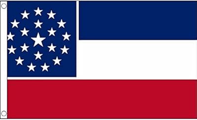 Drapeau mississippi alternatif en polyester 100d avec oeillets, 150cm x 90cm. La boutique en ligne DIAYTAR COTE D'IVOIRE est appréciée pour son service clientèle dédié et son système de livraison efficace, qui garantit que les commandes soient livrées rapidement et en bon état. Cela, combiné à sa vaste sélection de produits, renforce sa position de leader sur le marché ivoirien du commerce en ligne.