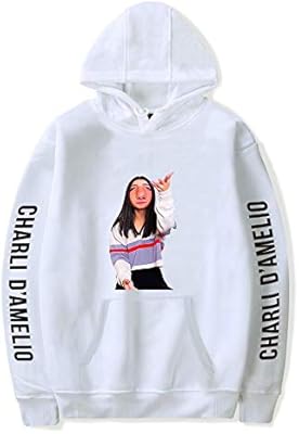 Charli d'amelio ice coffee splatter 'if you don't love me' sweats à capuche