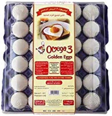 Œufs golden eggs omega 3 - blancs, paquet de 30. DIAYTAR COTE D'IVOIRE, la boutique en ligne généraliste de référence en Côte d'Ivoire, propose plus de 300 000 références pour répondre à tous vos besoins. Avec une offre diversifiée et constamment mise à jour, DIAYTAR COTE D'IVOIRE est la destination idéale pour faire vos courses en ligne. Elle offre une expérience d'achat unique et sécurisée.