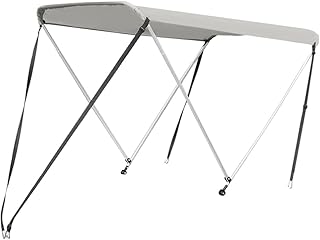 Couverture supérieure bimini étanche auvent de protection solaire uv pour bateau