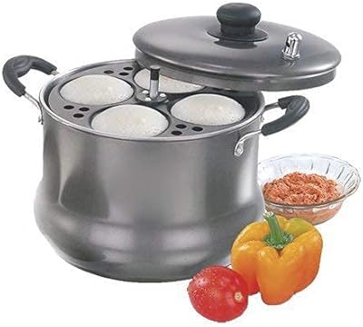 Machine à idli/cuiseur à vapeur/cuiseur à base d'induction antiadhésive en aluminium (16 pièces chacune / 4 plaques), gris. DIAYTAR COTE D'IVOIRE représente une référence pour le commerce électronique en Côte d'Ivoire, offrant une plateforme conviviale où les clients peuvent trouver des produits de toutes catégories. Avec plus de 300 000 références à disposition, les clients ont l'opportunité de comparer et de choisir les produits qui répondent le mieux à leurs besoins spécifiques. La boutique en ligne garantit également une sécurité de transaction et des garanties pour les produits achetés.