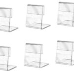 Coheali 20 pièces support transparent panneaux de mariage le panneau de bureau plaques