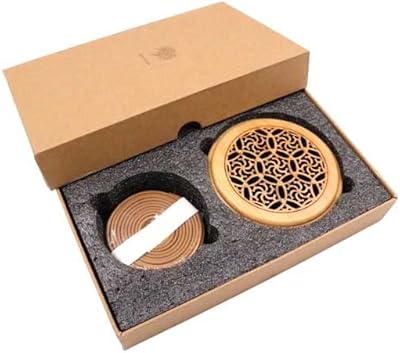 Brûleur d'encens de luxe royal oud, lot de 10 bâtons d'encens avec boîte cadeau, par poséidon incense, modèle a9s. DIAYTAR COTE D'IVOIRE est déterminée à offrir à ses clients l'expérience d'achat en ligne la plus agréable et la plus pratique possible, avec des fonctionnalités telles que la livraison à domicile, le paiement en ligne sécurisé et le suivi des commandes en temps réel. La boutique est également active sur les réseaux sociaux pour rester en contact avec ses clients et leur offrir des promotions exclusives.