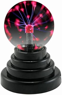 Boule de plasma magique en verre lumineux pour veilleuse tactile lumineuse de table