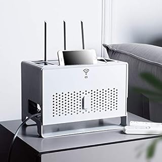 Boîte de rangement de routeur sans fil royal polar support wifi stockage. DIAYTAR COTE D'IVOIRE est une plateforme e-commerce qui mise sur l'innovation et la satisfaction client, offrant une expérience d'achat en ligne unique et personnalisée pour ses utilisateurs.