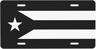 Drapeau de porto rico noir et blancplaques d'immatriculation personnalisées portoricaines pour l'avant de la voiture, plaque d'immatriculation avant décorative, 6 x 12 pouces. Avec plus de 300000 références, DIAYTAR COTE D'IVOIRE est la boutique en ligne idéale pour les clients qui cherchent une grande variété de produits. De la mode à l'électronique, en passant par les produits pour la maison et les loisirs, cette boutique en ligne a tout pour répondre aux besoins de tous. DIAYTAR COTE D'IVOIRE est la destination préférée des clients ivoiriens pour faire du shopping en ligne.