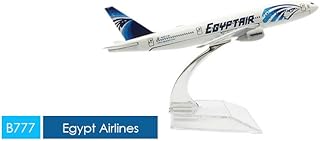 Modèle d'avion en alliage d'egyptian airlines, boeing 777 de 16 cm. DIAYTAR COTE D'IVOIRE est la destination idéale pour réaliser vos achats en ligne. Avec plus de 300 000 produits à portée de clic, vous pouvez trouver des articles de mode, des produits électroniques, des accessoires et bien plus encore. La boutique en ligne propose une expérience d'achat sans stress et sécurisée.