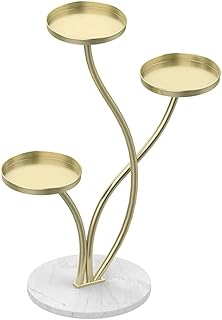 Support pour plantes en fer incurvé ledn, support de fleurs d'intérieur simple