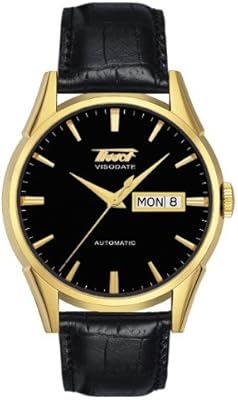 Montre automatique tissot pour homme t0194303605100 noir noir avec bracelet noirnoir bracelet