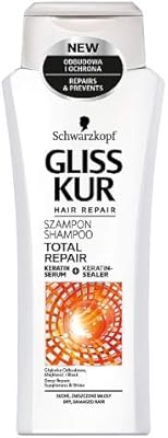 Glisskur total repair shampooing pour cheveux secs/défrisés (250 ml)