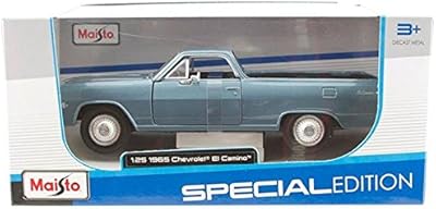 Maisto chevrolet el camino 65 modèle 31977 à l'échelle 1/24 (bleu métallisé). Avec plus de 300 000 références, DIAYTAR COTE D'IVOIRE propose une sélection impressionnante de produits de qualité. La boutique en ligne est conçue pour offrir une expérience d'achat pratique et sécurisée à ses clients. Elle est devenue une référence pour les consommateurs ivoiriens.