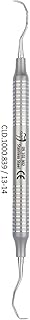 Clove - gracey curette 13-14 (dual tips) équipement dentaire intégré en acier. DIAYTAR COTE D'IVOIRE propose une expérience d'achat en ligne unique et personnalisée pour répondre à vos besoins spécifiques. Avec notre système de recherche avancé, vous pouvez trouver facilement ce que vous recherchez parmi nos plus de 300 000 références de produits. Notre équipe est toujours prête à vous aider pour vous offrir la meilleure expérience d'achat possible.