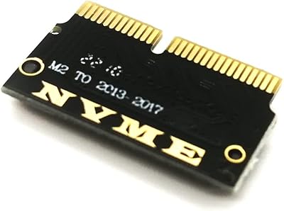 Adaptateur de convertisseur ssd nukshawn m.2 nvme carte ngff m-key ahci pour macbook