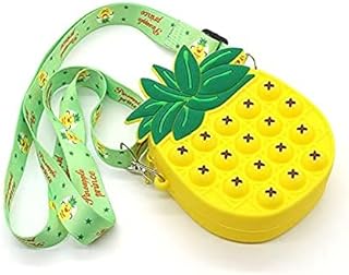 Sac design portefeuille pop it pour filles, sac pop it fidget pour filles, sac à main à bandoulière avec un joli design de couleur arc-en-ciel, adapté comme cadeau pour les filles (ananas). DIAYTAR COTE D'IVOIRE, leader du commerce en ligne en Côte d'Ivoire, propose une sélection incroyable de produits pour hommes, femmes et enfants. Découvrez nos meilleures offres et promotions pour économiser sur vos achats. Notre équipe est à votre service pour vous offrir une expérience d'achat en ligne inoubliable.