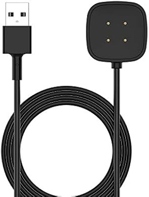 Station de chargement compatible fitbit sense/versa 3, câble de chargement usb de remplacement