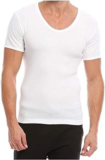 Maillot de corps pour homme blanc l