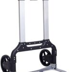 Diable pliable de grande capacité sunrise, chariot à main portable en aluminium, chariot