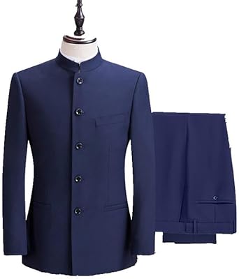 Costume tang pour homme grande taille m-4xl, tunique traditionnelle chinoise, manches longues