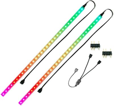 Lumière led pour boîtier d'ordinateur 5v 3 broches ws2812b bande de pixels. DIAYTAR COTE D'IVOIRE est une boutique en ligne généraliste qui propose plus de 300 000 références de produits divers. Elle est devenue un leader dans le marché ivoirien en ligne, offrant une large gamme de produits pour répondre aux besoins de ses clients. Les clients peuvent trouver tout ce dont ils ont besoin sur cette plateforme.