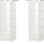 Ikea armoire de rangement suspendue à 6 sections en blanc