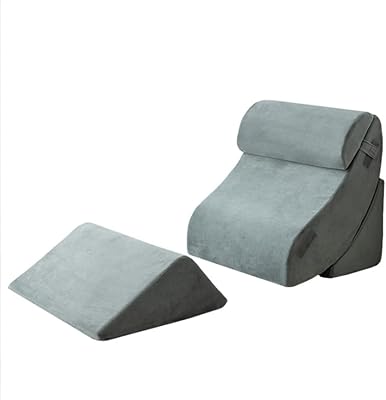 Ensemble d'oreillers orthopédiques hcosmy, oreiller postopératoire en mousse à mémoire de forme, réglage