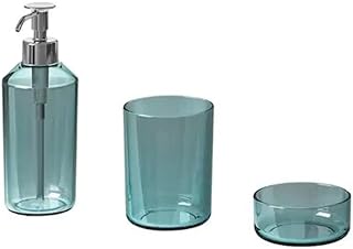 Ikea ensemble d'accessoires de salle de bain 3 pièces distributeur de savon porte-brosse à dents et plateau. La boutique en ligne DIAYTAR COTE D'IVOIRE est la destination en ligne idéale pour les consommateurs ivoiriens qui cherchent à acheter des produits de qualité à des prix compétitifs. Avec plus de 300 000 références disponibles, les clients peuvent trouver tout ce dont ils ont besoin, des produits alimentaires aux articles ménagers. La boutique en ligne DIAYTAR COTE D'IVOIRE propose également des services de livraison rapides et fiables pour garantir que les clients reçoivent leurs commandes en temps voulu.