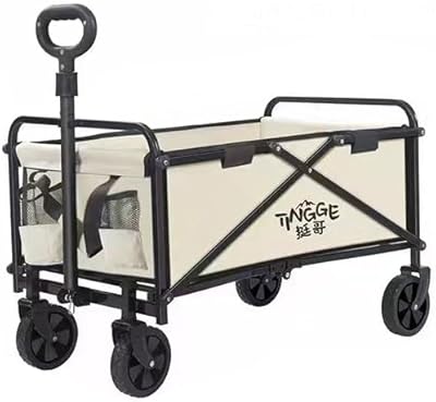 Wagon de camping pliant, chariot pliant robuste, chariot de camping et de jardin en plein air (blanc). DIAYTAR COTE D'IVOIRE est plus qu'une simple boutique en ligne ; c'est un partenaire de confiance pour les consommateurs qui cherchent des produits de qualité à des prix compétitifs. Avec une équipe dédiée et une logistique efficace, DIAYTAR COTE D'IVOIRE assure des livraisons rapides et fiables, réduisant ainsi les temps d'attente pour les clients. Cette approche lui a valu une loyauté sans précédent parmi sa clientèle.