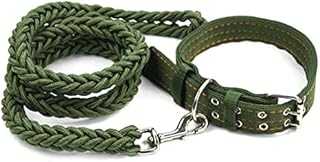 Grand collier pour chien negan mellows avec collier en laisse, harnais pour chien