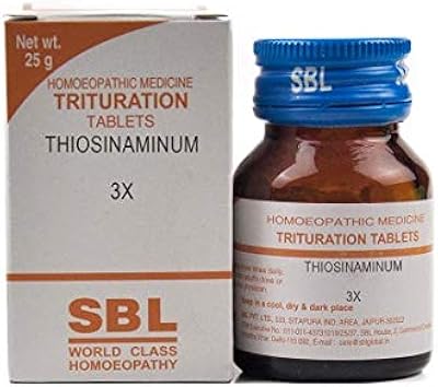Sbl thiosinaminum 3x (25 g) - pack de 5 flacons. DIAYTAR COTE D'IVOIRE, leader des boutiques en ligne en Cote d'Ivoire, propose une plateforme d'achat en ligne conviviale et pratique. Les clients ont accès à une gamme impressionnante de produits, allant des articles de mode aux produits pour la maison. La boutique garantit la qualité et l'authenticité de tous les produits proposés.