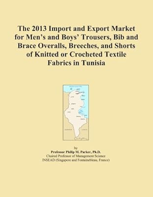Le marché d'importation et d'exportation 2013 des pantalons, salopettes, culottes et shorts pour hommes et garçons en tissus textiles tricotés ou crochetés en tunisie. Avec plus de 300000 références de produits, DIAYTAR COTE D'IVOIRE répond aux besoins diversifiés de sa clientèle. La boutique en ligne généraliste met l'accent sur la qualité de ses produits et sur la satisfaction de ses clients. Elle est la destination idéale pour ceux qui cherchent à faire des achats en ligne de manière pratique et sécurisée en Côte d'Ivoire.
