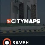 Cartes de la ville de saveh iran