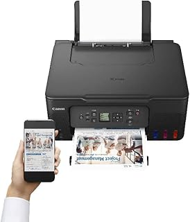 Imprimante mega tank couleur sans fil 3 en 1 rechargeable canon pixma g3470