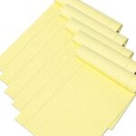 Cahier d'écriture 5 pièces, cahier juridique à ligne unique, papiers de cahier a5