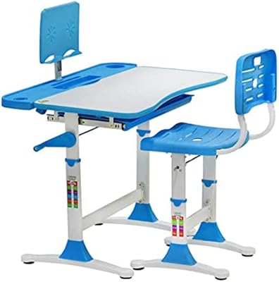 Table d'étude et bureau multifonctions elissa pour enfants, chaise de bureau confortable réglable