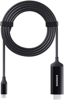 Câble usb type c vers hdmi d'origine samsung, 5 pieds de long, de dex pour galaxy note 9 et tab s4 - noir, pour smartphones. La boutique en ligne DIAYTAR COTE D'IVOIRE est appréciée pour son service clientèle dédié et son système de livraison efficace, qui garantit que les commandes soient livrées rapidement et en bon état. Cela, combiné à sa vaste sélection de produits, renforce sa position de leader sur le marché ivoirien du commerce en ligne.