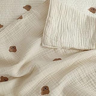 Chenyoufff milancel 2021 nouvel été coréen ours imprimé couverture pour bébé couverture