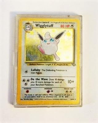 1999 pokémon base set 2 wigglytuff 19/30 nm rare holo